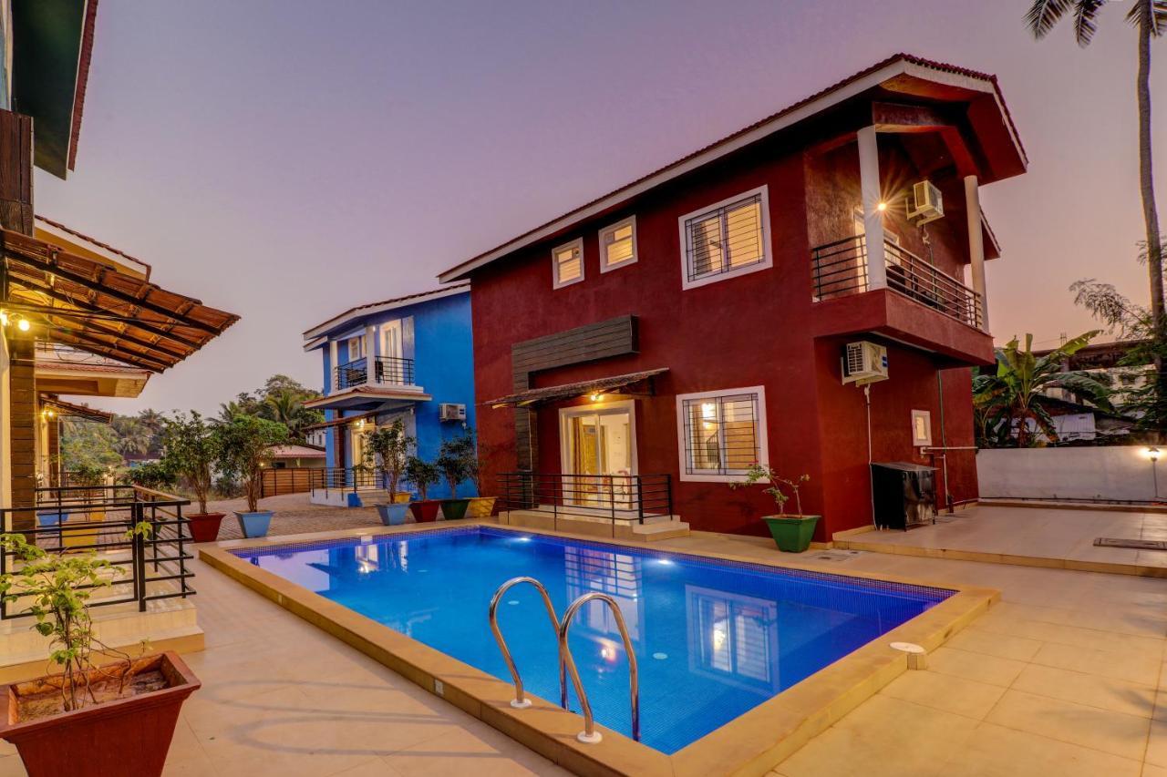 Jaqk Holidays - 9Bhk Villa For Big Groups, Private Pool-Wifi-Cartaker-Parking, North Goa Baga Εξωτερικό φωτογραφία